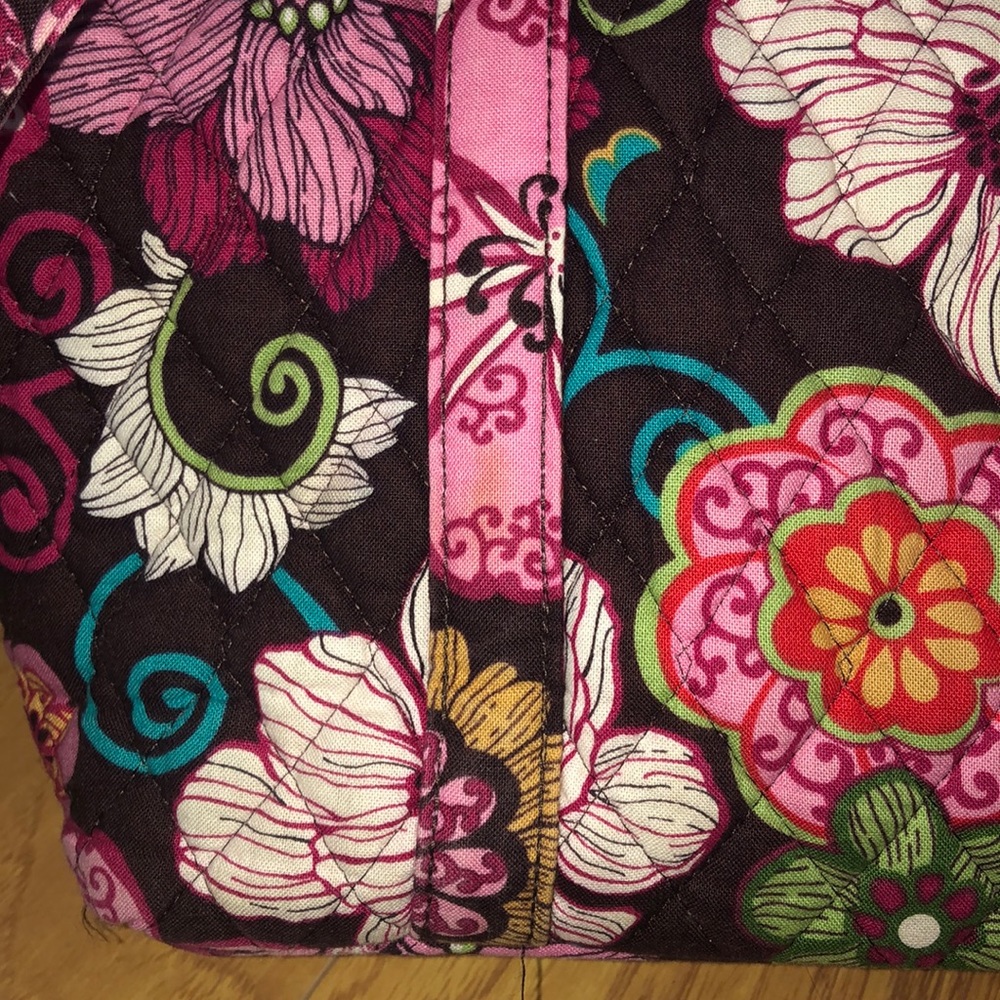 Vera Bradley Tote in Mod Floral Pink - Picture 6 of 7